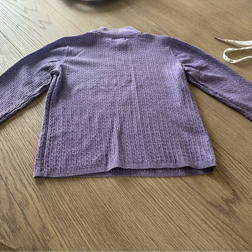 Karen Scott Purple Turtleneck Sweater Women’s Petite